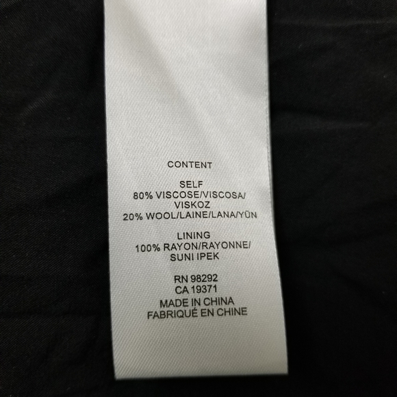 Tibi Embroidered Black High Neck Bow Tie Blouse Swing Loose Fit Size Small - Picture 13 of 14